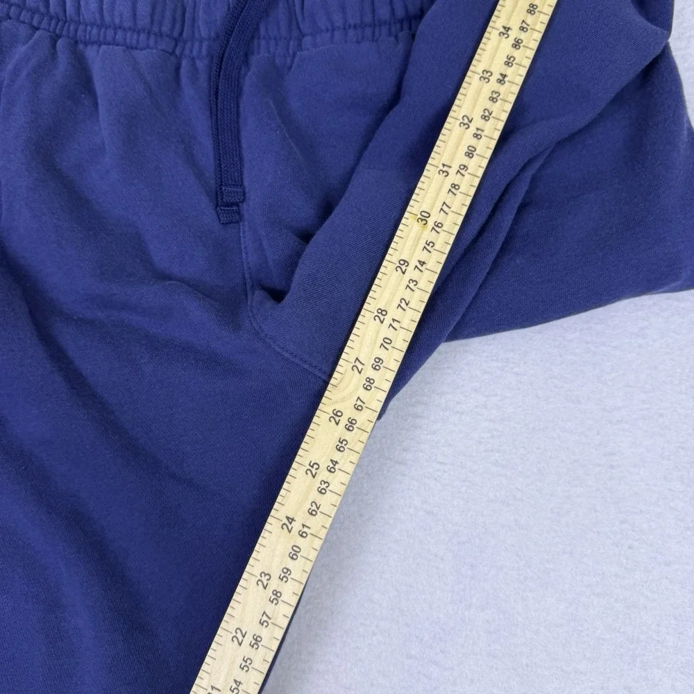 Nike Mens Small Navy Blue‎ Sportswear Club Fleece Joggers Swoosh League Pants